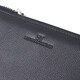 Красивый клатч унисекс на одно отделение из натуральной кожи ST Leather 22697 Черный фото