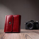 Фактурный женский кошелек из натуральной кожи ST Leather 22705 Красный фото