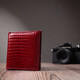 Фактурный женский кошелек из натуральной кожи ST Leather 22705 Красный фото