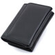 Кошелек для женщин горизонтального формату из натуральной кожи ST Leather 22722 Черный фото