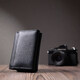 Кошелек для женщин горизонтального формату из натуральной кожи ST Leather 22722 Черный фото