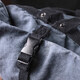 Модный городской рюкзак-мешок унисекс из плотного текстиля Vintage sale_15076 Серый фото