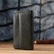 Горизонтальный кошелек с карманом для телефона из натуральной кожи ST Leather 23068 Зеленый фото