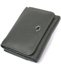 Женский кошелек компактного размера из натуральной кожи ST Leather 23072 Зеленый