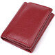 Компактный кошелек удобного формата из натуральной кожи ST Leather 23077 Бордовый фото