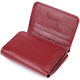 Компактный кошелек удобного формата из натуральной кожи ST Leather 23077 Бордовый фото