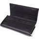 Функциональный женский кошелек на магнитах из натуральной кожи ST Leather 23112 Черный фото