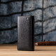 Функциональный женский кошелек на магнитах из натуральной кожи ST Leather 23112 Черный фото