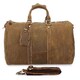 Сумка дорожная Vintage 14050 из винтажной кожи Коричневая фото