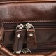 Сумка мужская Vintage 14371 для ноутбука 17 дюймов Коричневая фото