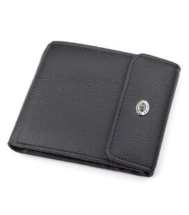 Гаманець ST Leather 18313 (ST155) шкіряний Чорний