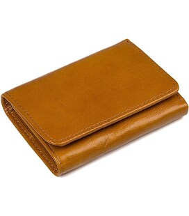 Кошелек Vintage 14597 кожаный Рыжий фото