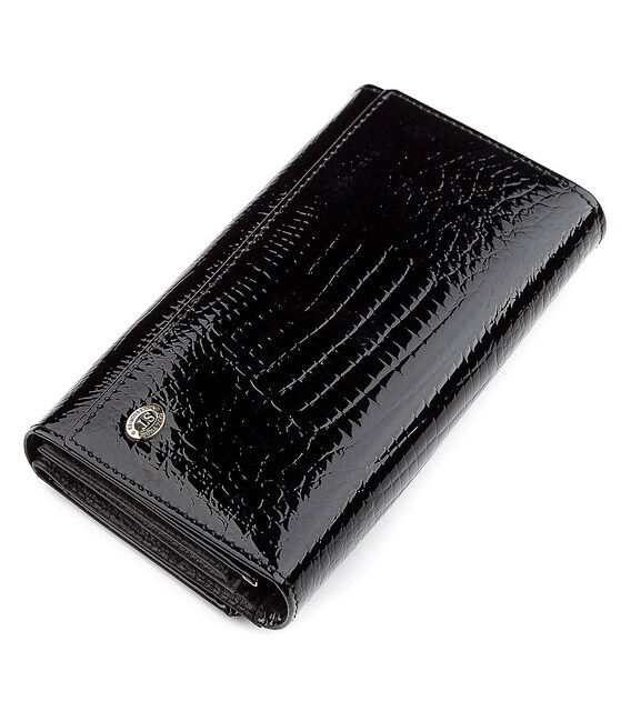 Кошелек женский ST Leather 18433 (S9001A) надежный Черный фото