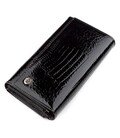 Кошелек женский ST Leather 18433 (S9001A) надежный Черный