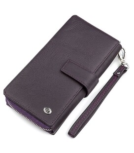 Кошелек женский ST Leather 18455 (SТ228) удобный Фиолетовый фото