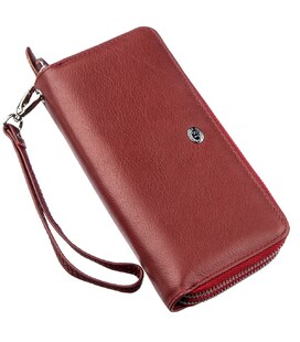 Многофункциональный кошелек-клатч для женщин ST Leather 18868 Красный фото