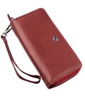 Многофункциональный кошелек-клатч для женщин ST Leather 18868 Красный