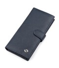 Чоловічий купюрник ST Leather 18365 (ST147) шкіряний Синій