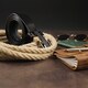 Ремень мужской с пряжкой уголки Vintage 20262 Черный фото