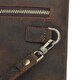 Красивая барсетка мужская в коже Crazy horse Vintage 14954 Коричневая фото