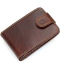 Кредитница чоловіча Vintage 14509 шкіряна Коричнева