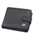 Мужской кошелек ST Leather 18334 (ST102) натуральная кожа Черный