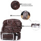 Ремень-автомат CROCODILE LEATHER 18235 из натуральной кожи крокодила (каймана) Коричневый фото