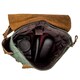 Рюкзак с боковыми карманами canvas Vintage 20112 Светло-серый фото