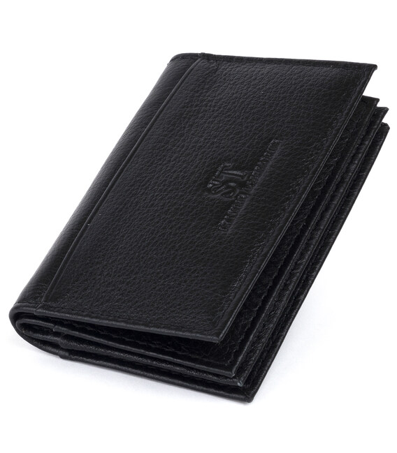 Візитниця-книжка ST Leather 19213 Чорна
