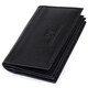 Визитница-книжка ST Leather 19213 Черная фото