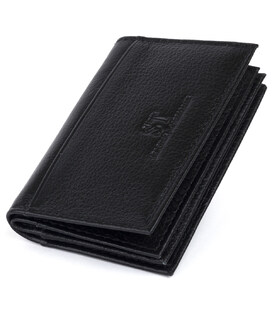 Візитниця-книжка ST Leather 19213 Чорна
