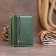 Визитница-книжка ST Leather 19215 Зеленая фото