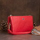 Вместительный клатч из двух частей женский ST Leather 19251 Красный фото
