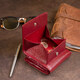 Компактный кошелек женский ST Leather 19257 Бордовый фото