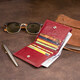 Компактный кошелек женский ST Leather 19257 Бордовый фото