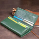 Кошелек на магнитах с клапаном женский ST Leather 19240 Зеленый фото