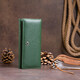 Кошелек на магнитах с клапаном женский ST Leather 19240 Зеленый фото