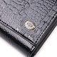 Лаковый женский кошелек с визитницей ST Leather 19403 Черный фото