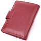 Практичная визитница из натуральной кожи ST Leather 22468 Бордовый фото