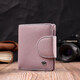 Портмоне с монетницей снаружи для стильных женщин кожаное ST Leather 19456 Бежевый фото
