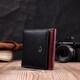Стильный женский кошелек с оригинальной монетницей из натуральной кожи ST Leather 19510 Разноцветный фото