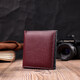 Стильный женский кошелек с оригинальной монетницей из натуральной кожи ST Leather 19510 Разноцветный фото