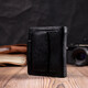 Надежный кошелек для женщин вертикального типа из натуральной кожи ST Leather 22451 Черный фото