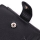 Интересный бумажник с блоком под документы из натуральной кожи ST Leather 22480 Черный фото