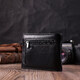 Мужское кожаное портмоне из зажимом ST Leather 22485 Черный фото