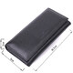 Удобный женский кошелек из натуральной кожи ST Leather 22523 Черный фото