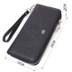 Кошелек-клатч универсальный на одно отделение из натуральной кожи ST Leather 22562 Черный фото
