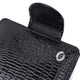 Кошелек для женщин среднего размера из натуральной лакированной кожи ST Leather 22686 Черный фото