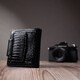 Кошелек для женщин среднего размера из натуральной лакированной кожи ST Leather 22686 Черный фото
