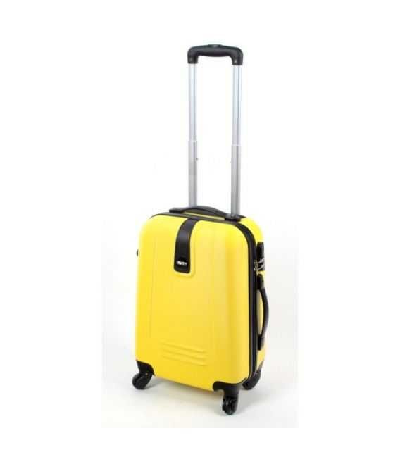 Чемодан Gravitt 168 маленький S желтый фото, картинка, изображение
